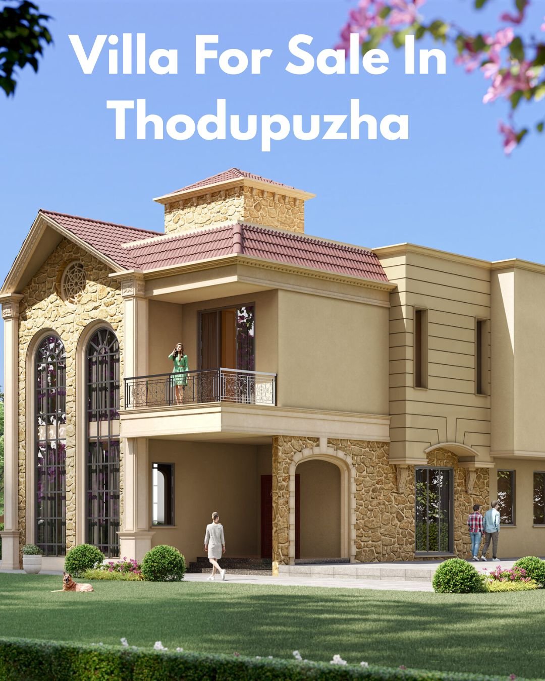 For sale, a premium villa in Thodupuzha with a city center location