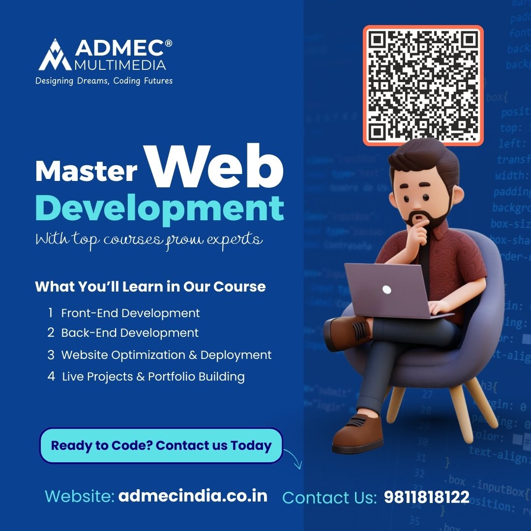 Check the best web development courses in Delhi!