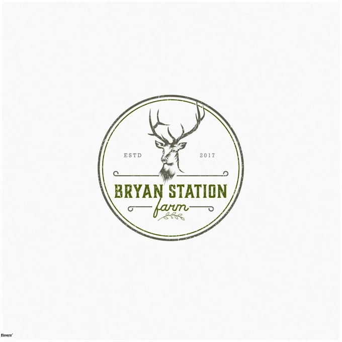 I will design professional pet and farm animal logo for you