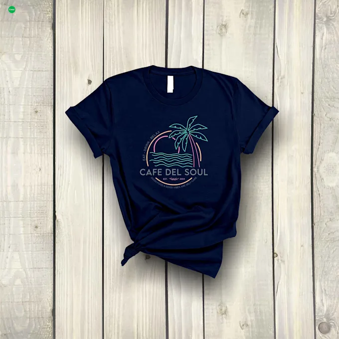 I will create custom illustration designs for your T-shirt