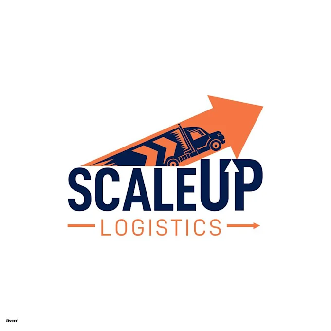 I will design standard transport dispatching trucking logo