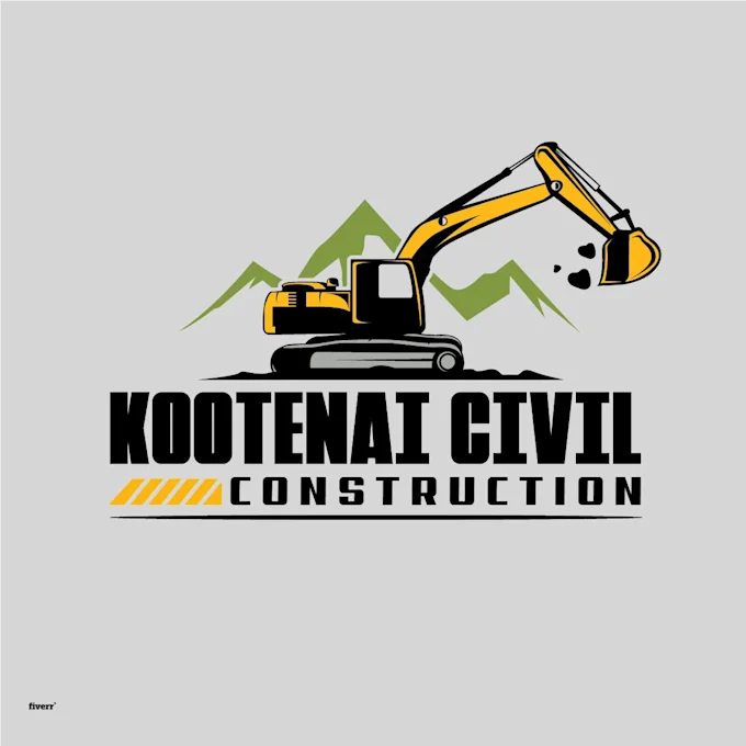 I will make real estate, construction, excavation logo for you