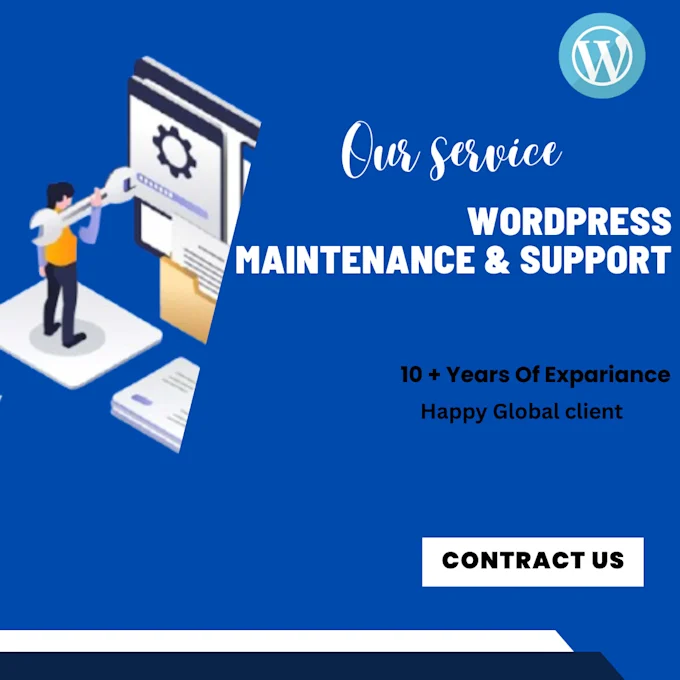  I will do monthly wordpress maintenance and support