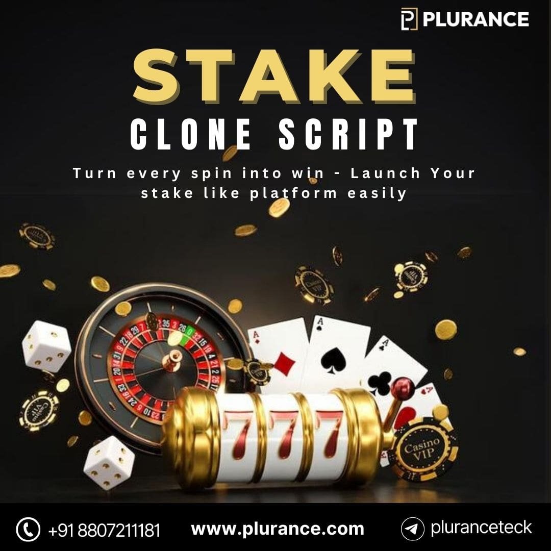 Stake Clone Script – Profitable Solution for Crypto Casino Entrepreneurs