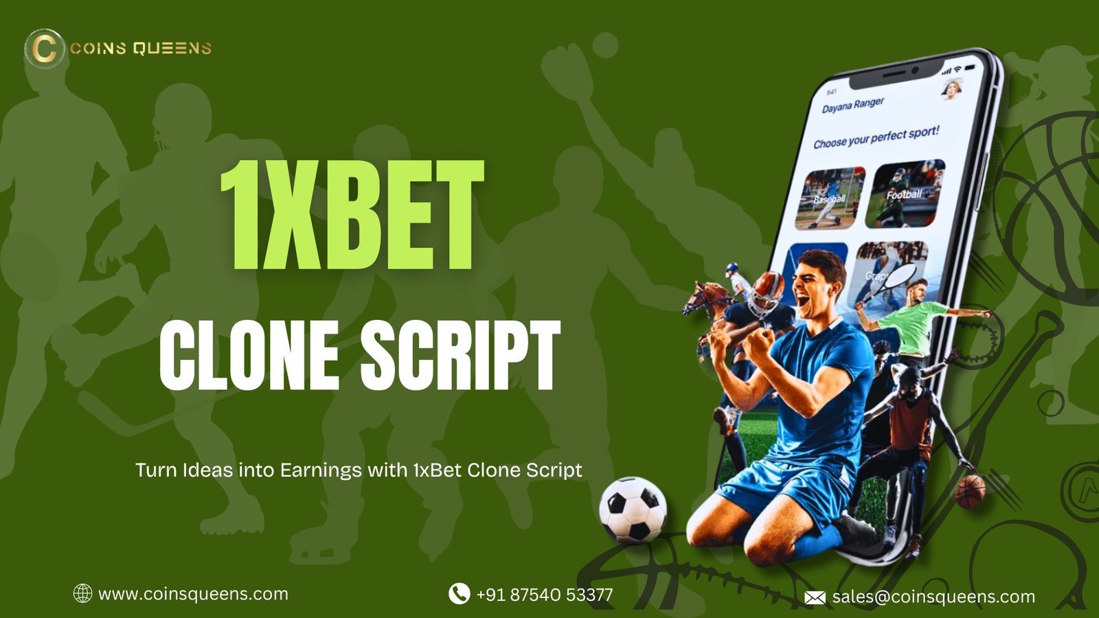 1xBet Clone Script – Coinsqueens