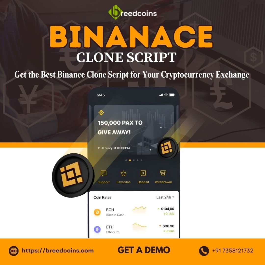 Unlock Seamless Crypto Trading with Binance Clone Script!
