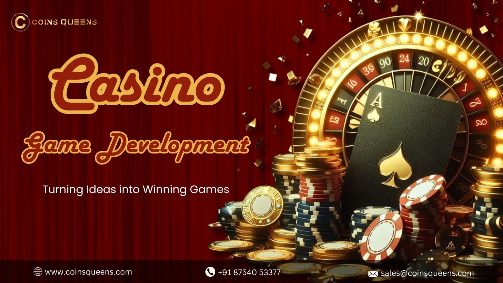 Casino Game Development Company – Coinsqueens