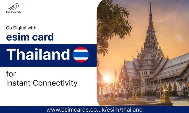 Explore Thailand with the Best eSIM from eSIM Cards – Fast, Easy, and Affordable