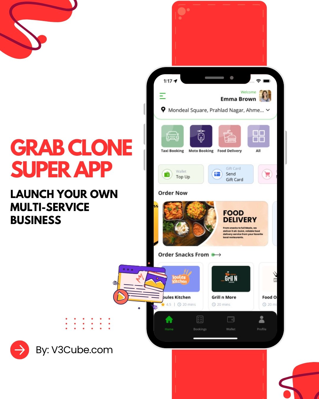 Multi-Service Grab Clone Super App – Complete Digital Business Solution