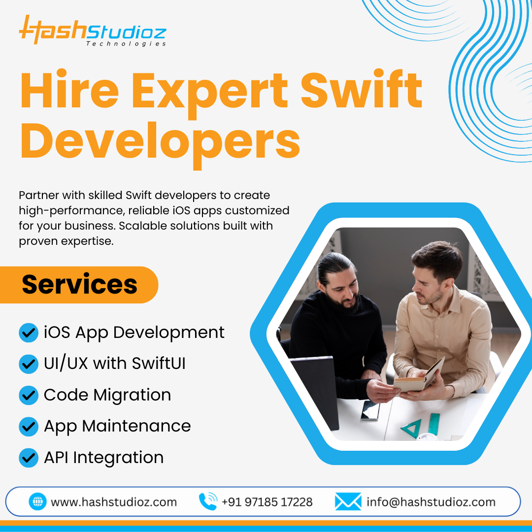 Hire Expert Swift Developers for Scalable iOS Apps