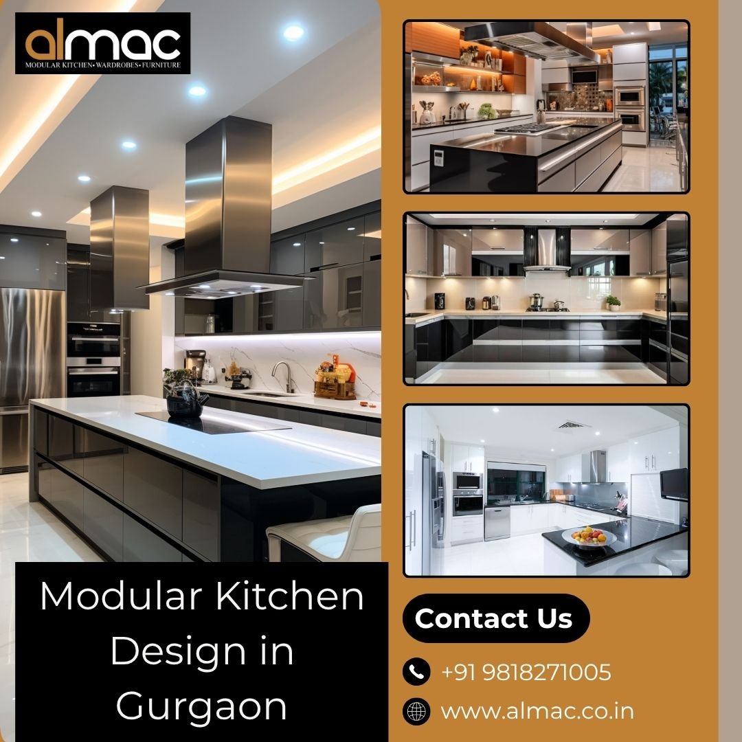 Modern Modular Kitchen Design in Gurgaon for Contemporary Homes
