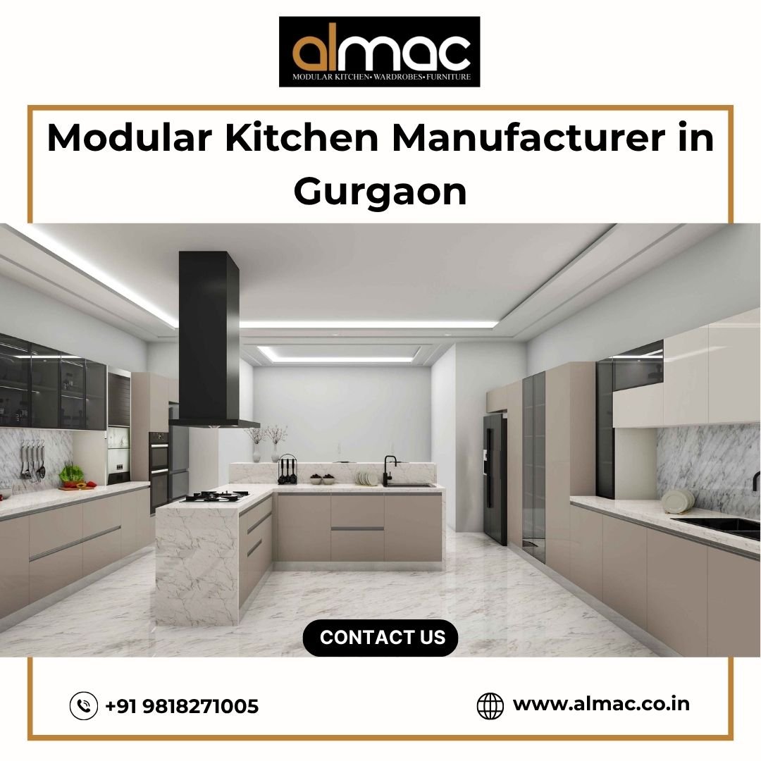 Modular Kitchen Manufacturer in Gurgaon: Stunning Designs Tailored for You