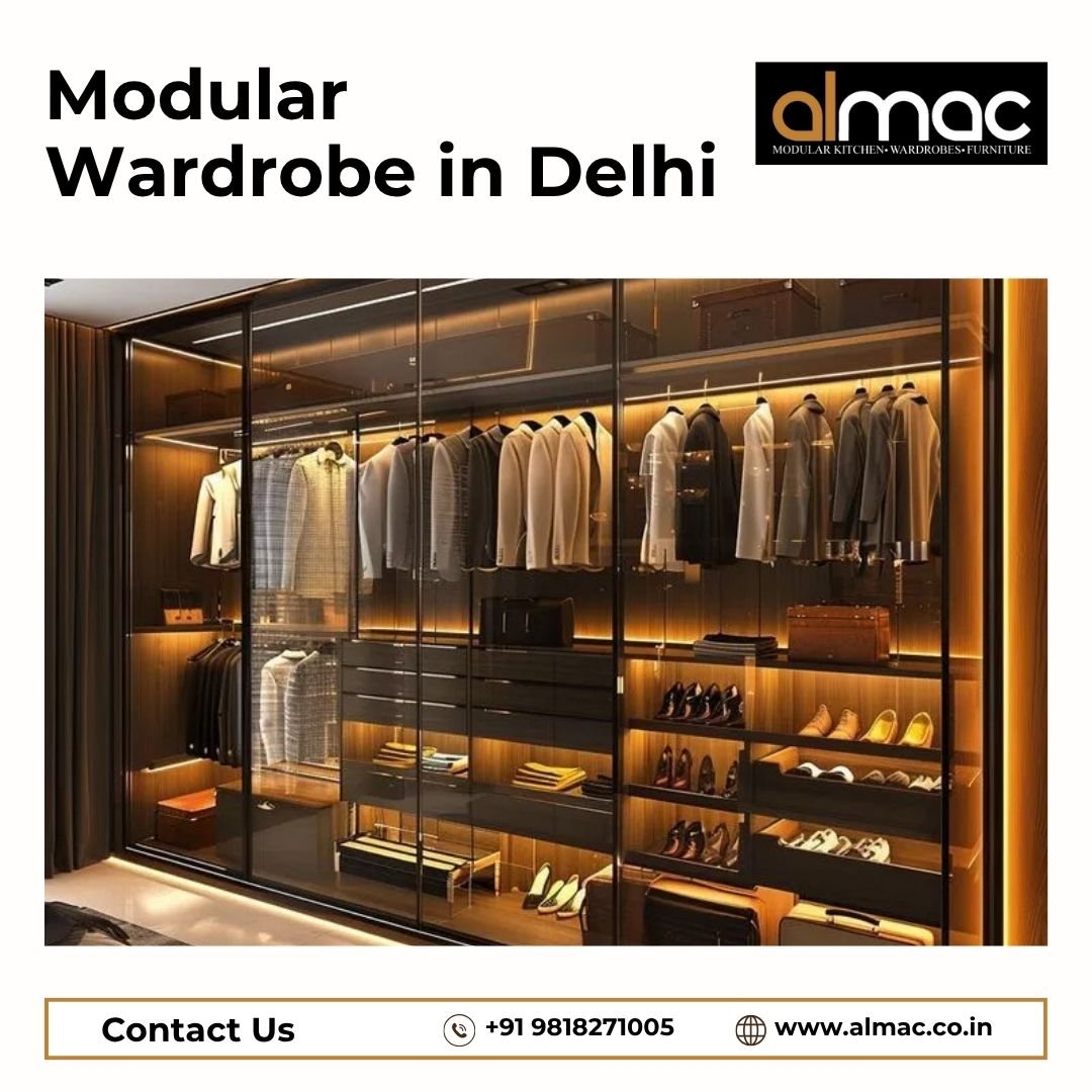 Premium Modular Wardrobe in Delhi for Modern Homes