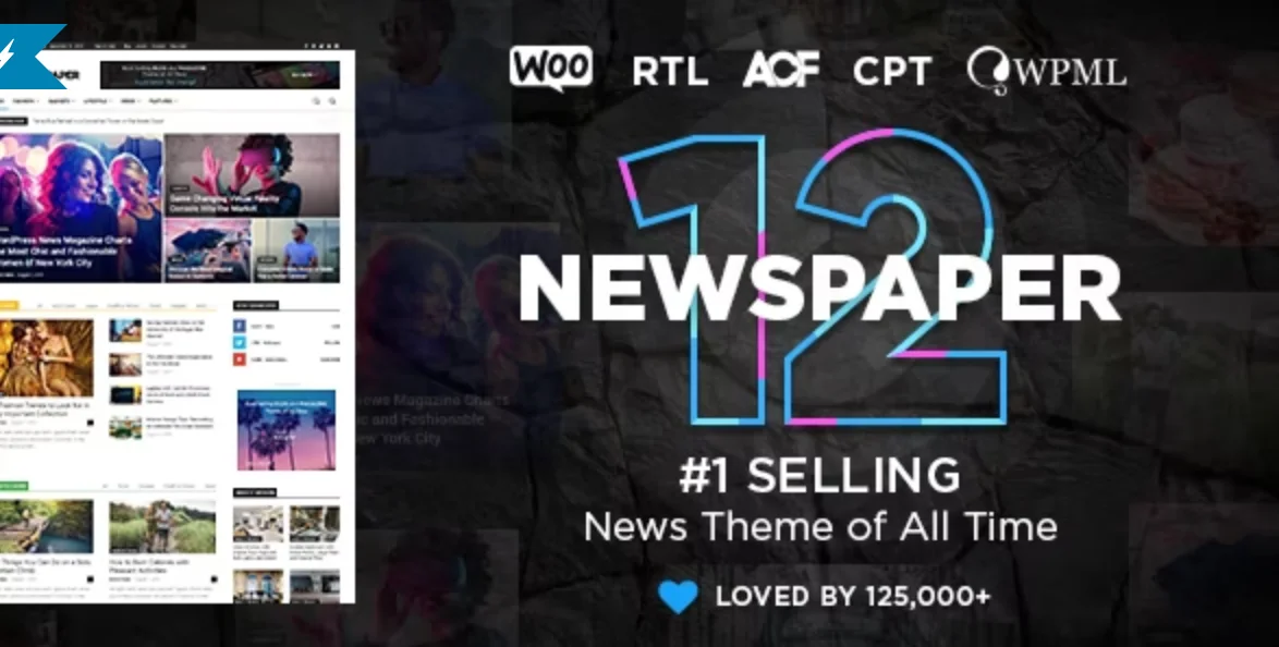 Newspaper – News & WooCommerce WordPress Theme