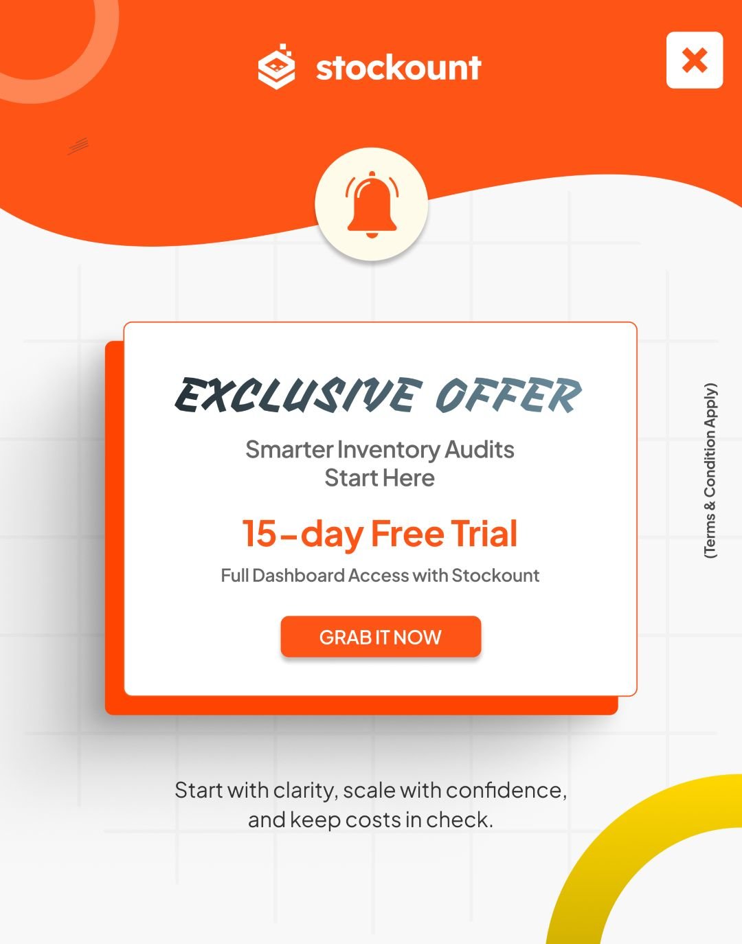 Start Your Free Trial Today — Experience Smarter Stock Audits