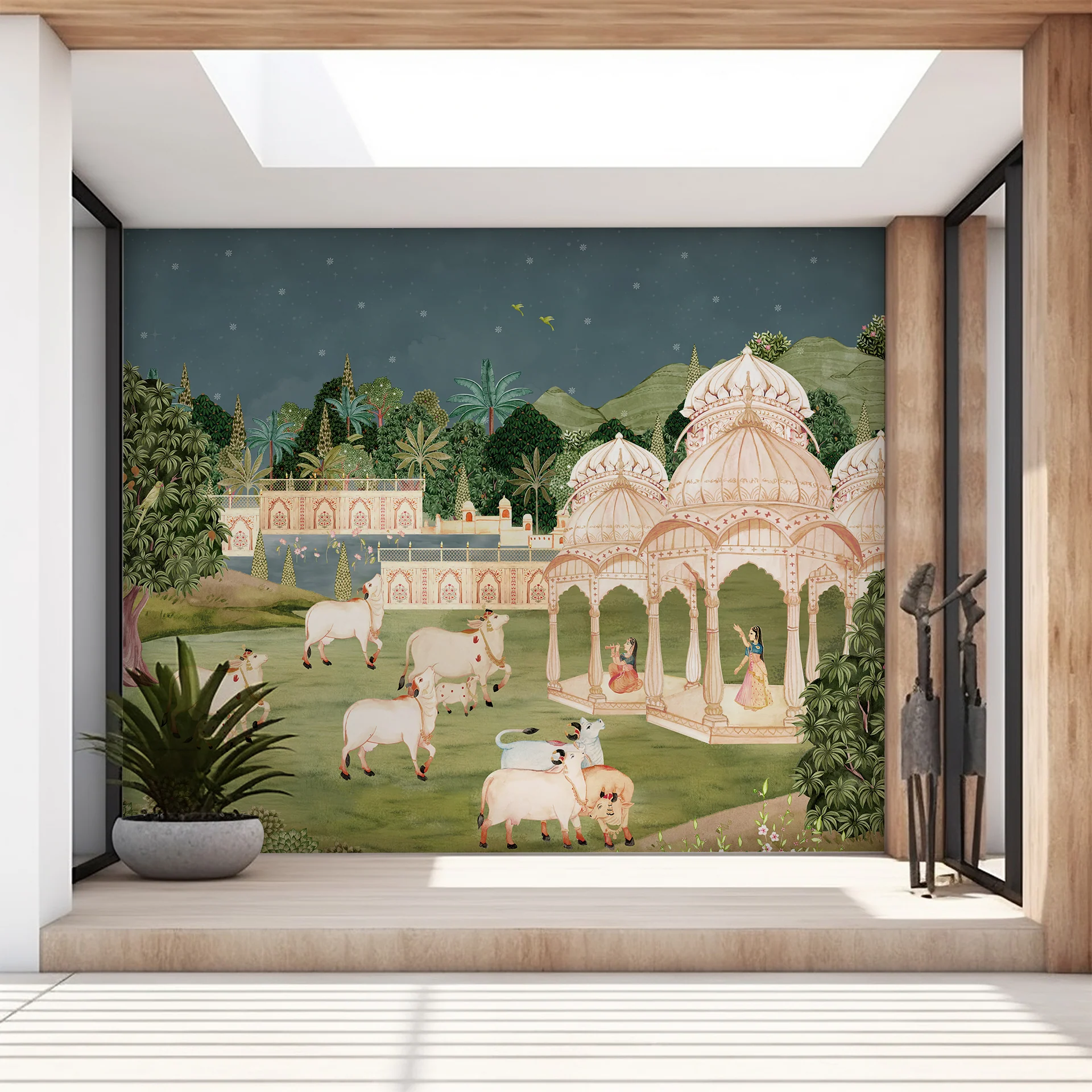 3D Wallpapers for Mandir & Pooja Room in Mumbai