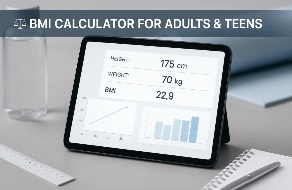 BMI Calculator – Calculate Your Body Mass Index Instantly