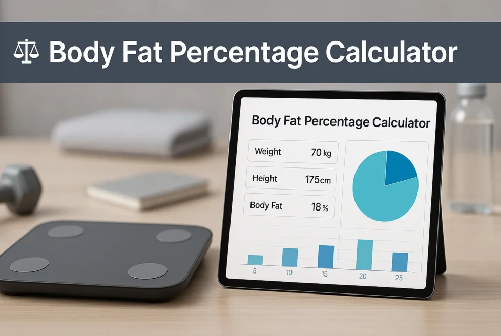 Body Fat Percentage Calculator with Visual Chart | All Calc Hub