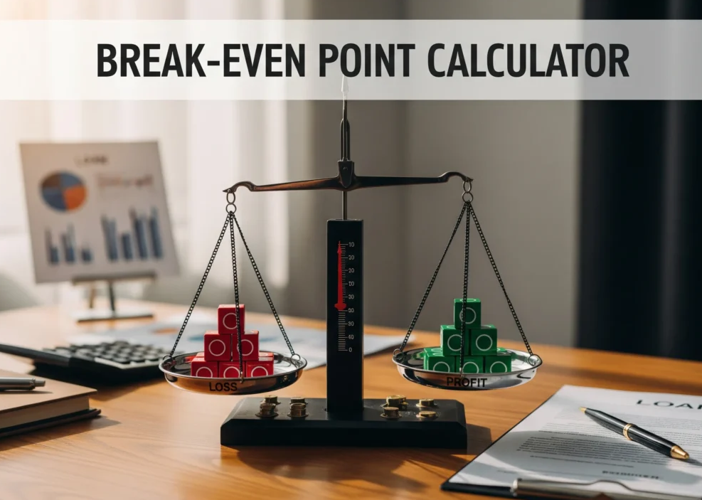 Break-Even Point Calculator – Accurately Analyze Business Profits