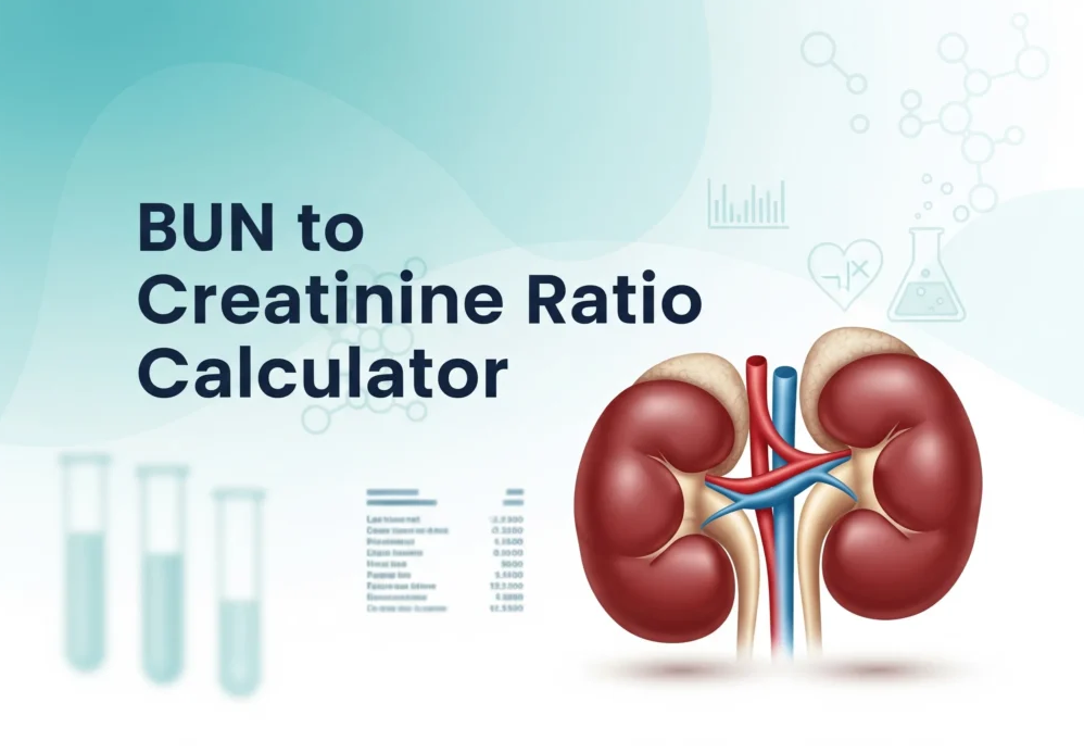 BUN to Creatinine Ratio Calculator – Easy & Accurate Results