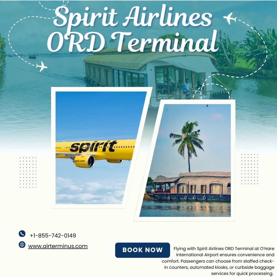Spirit Airlines ORD Terminal +1-855-742-0149