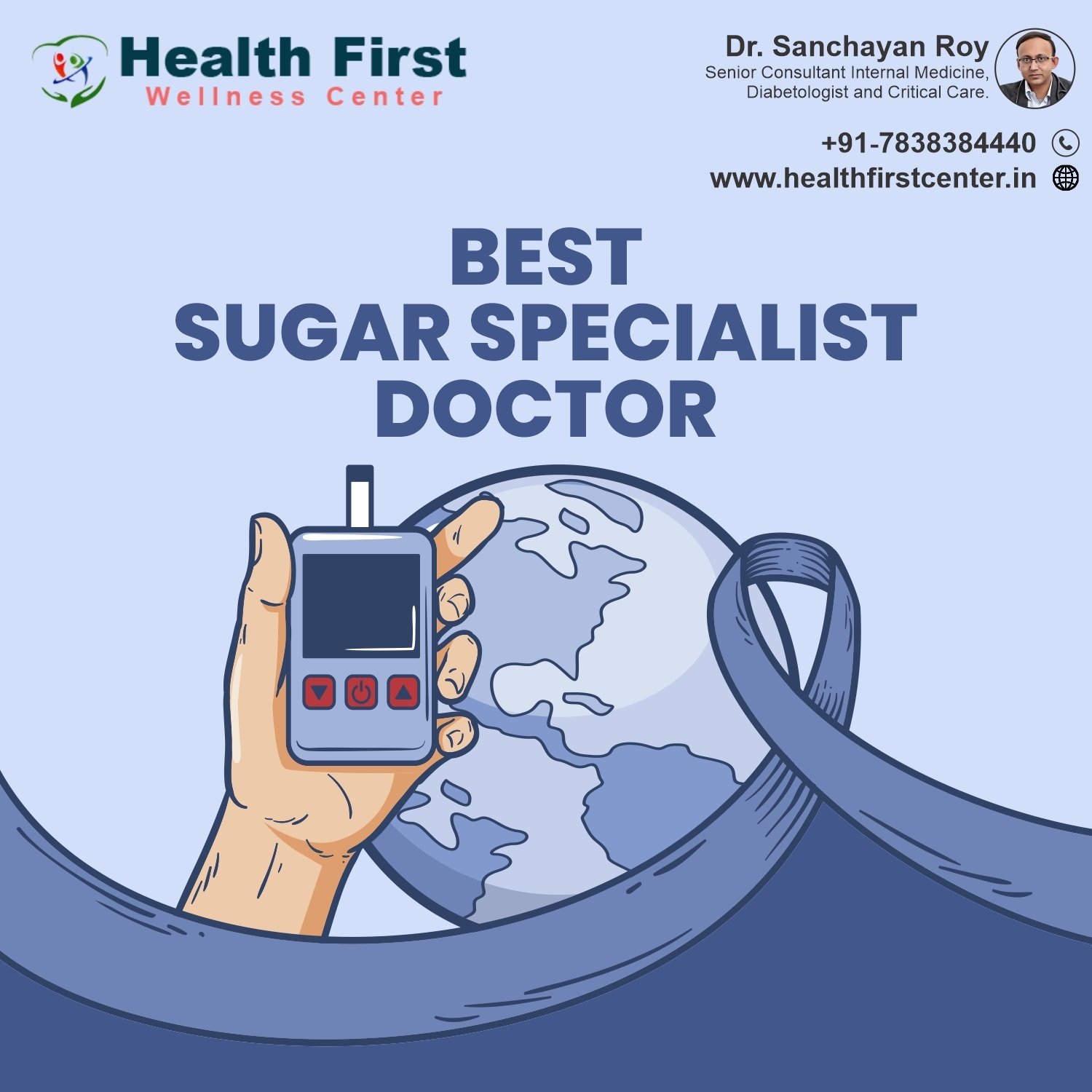 Find the Best Sugar Specialist Doctor Near Me – Consult Dr. Sanchayan Roy Today