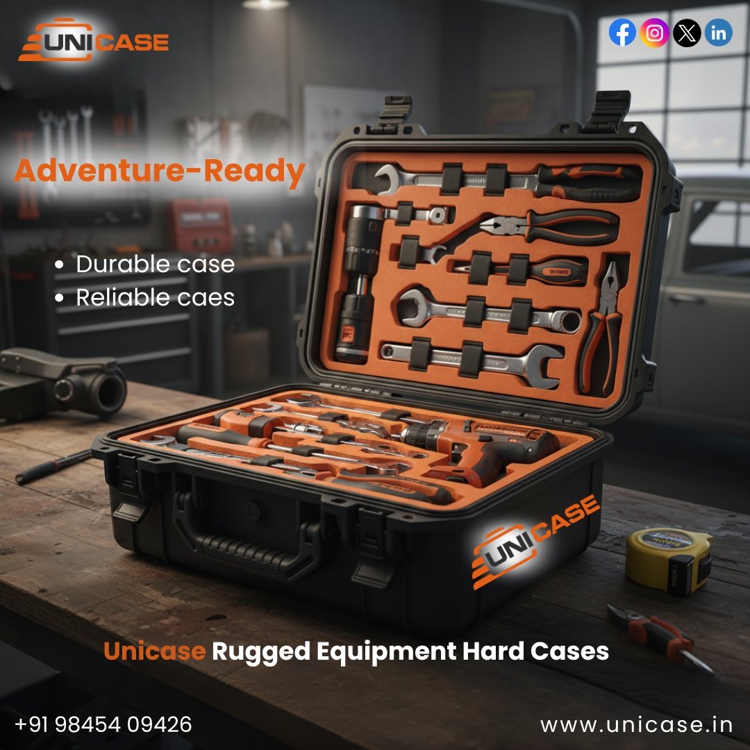 Heavy Duty & Custom Plastic Cases for Equipment Protection – Unicase.in