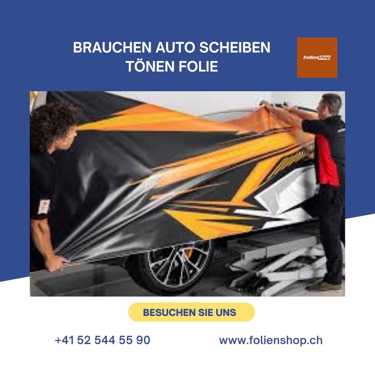 Fahrzeugschutz und Design mit Auto folieren Schweiz.
