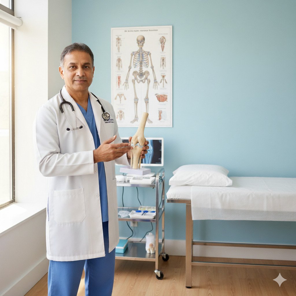 Dr ketan naik,orthopaedic,joint replacement and arthroscopic surgeon.