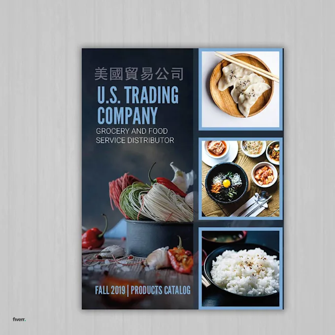 I will create catalog design, product catalog flyer, brochure