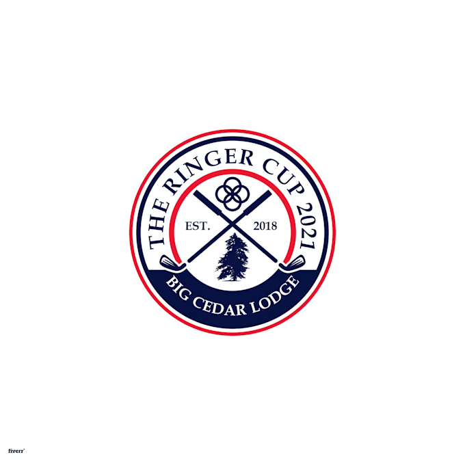I will do minimalist design for sports clever golf logo