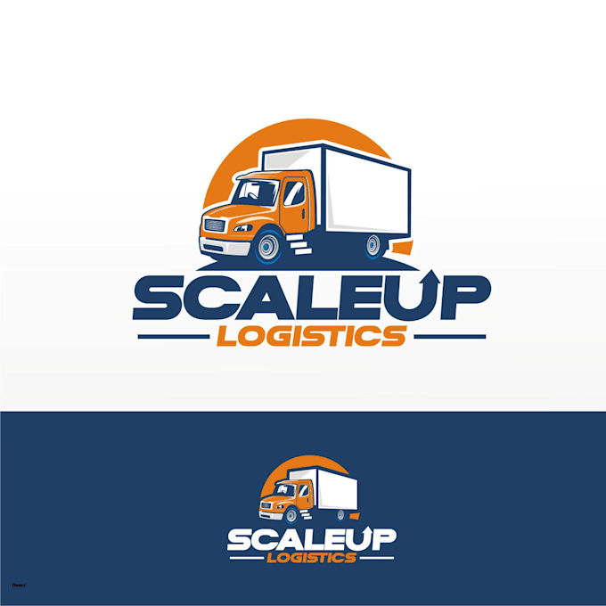 I will design standard transport dispatching trucking logo