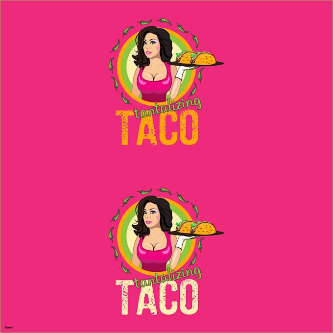 I will design restaurant logo and food, bbq, cafe, coffee catering for your bus