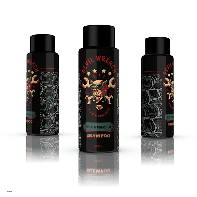 I will design premium and modern bottle, can, product labeling and packaging