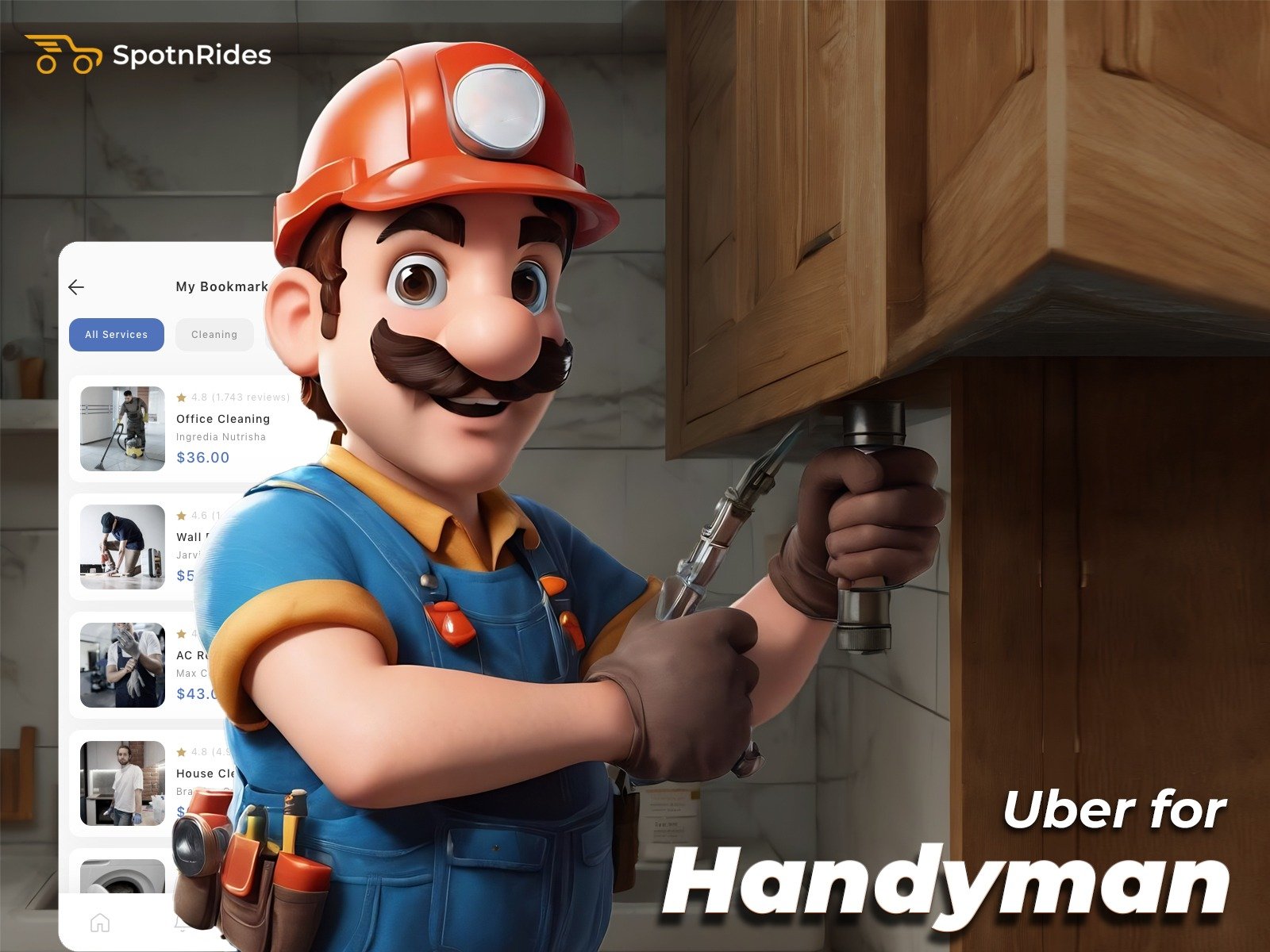 Handyman Like Uber – Build Your Own On-Demand Service Platform