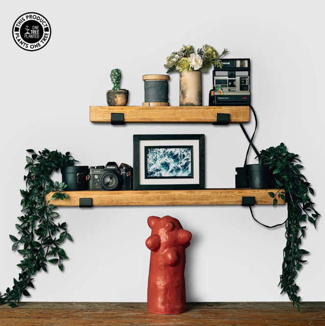 Timeless Storage with Rustic Shelves – Rustic Fox Ltd