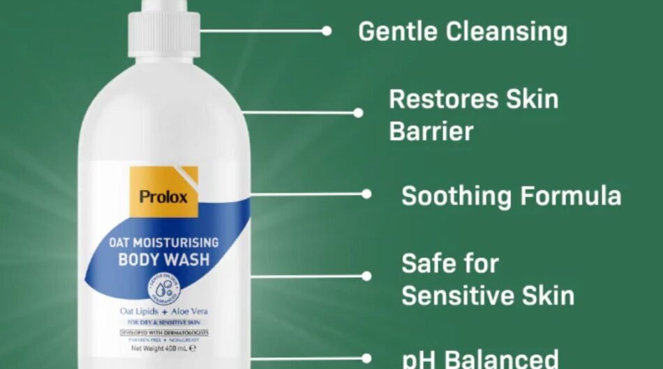 Prolox Oat Body Wash for Mature, Dry & Sensitive Skin