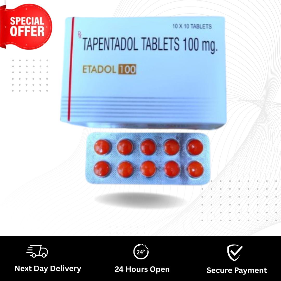 Buy Tapentadol Tablets 100mg with Next Day Delivery in UK