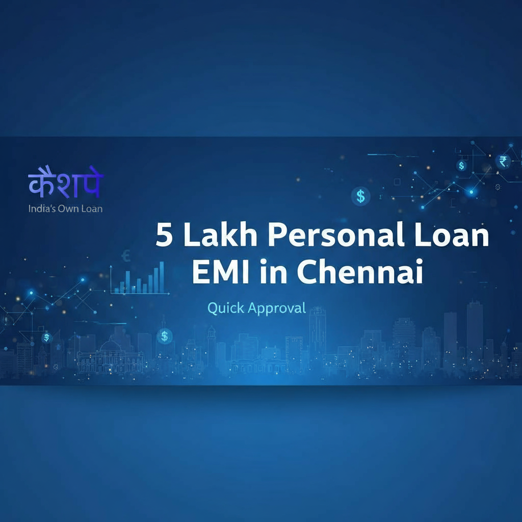 5 Lakh Personal Loan EMI in Chennai – Apply Now
