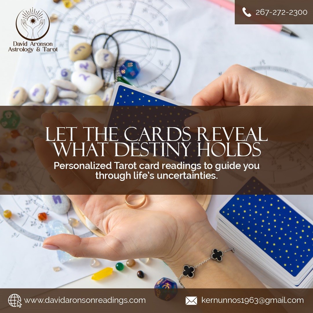 David Aronson Readings – Expert Tarot & Astrology Guidance for Insight, Clarity,