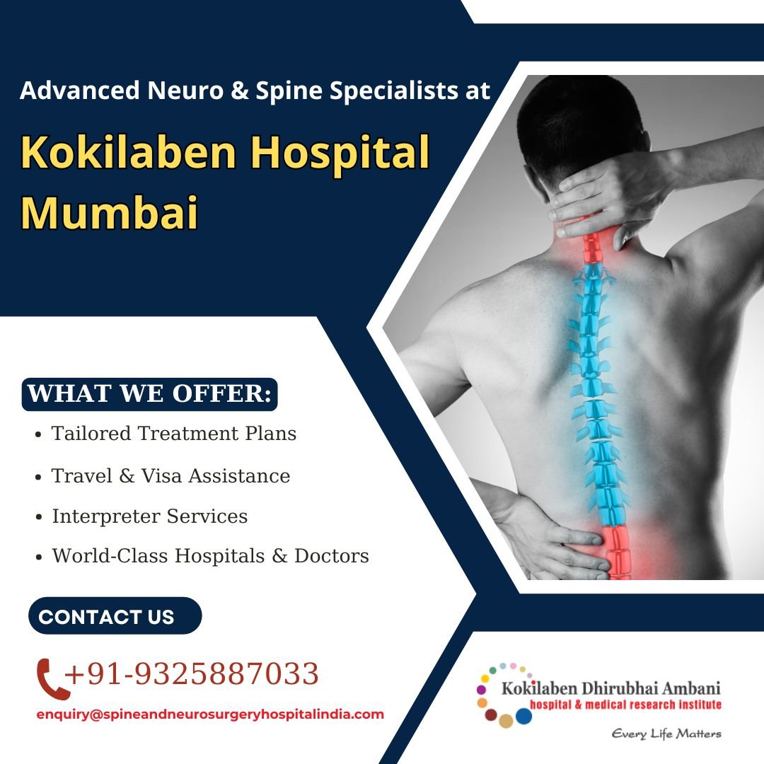 Neuro Spine Surgeons in Kokilaben Hospital Mumbai