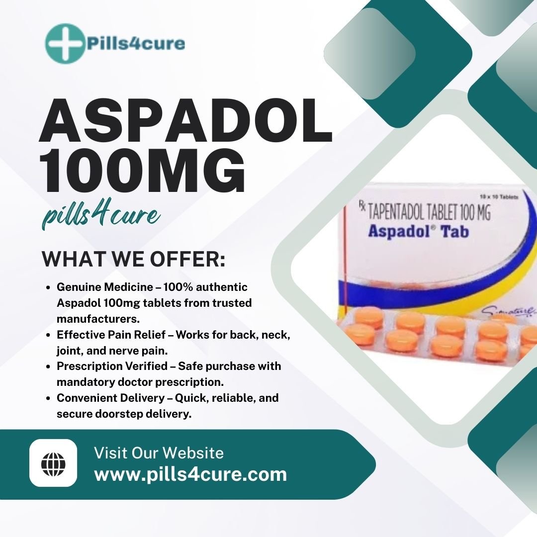 Feel the Difference with Powerful Aspadol 100mg Tablets