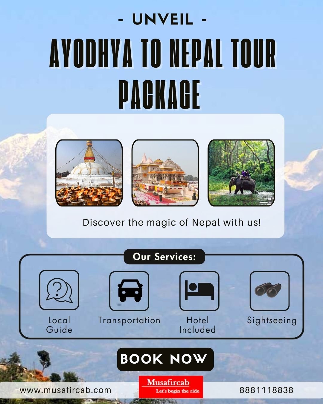 Ayodhya to Nepal Tour Package – Explore Spirituality Beyond Borders