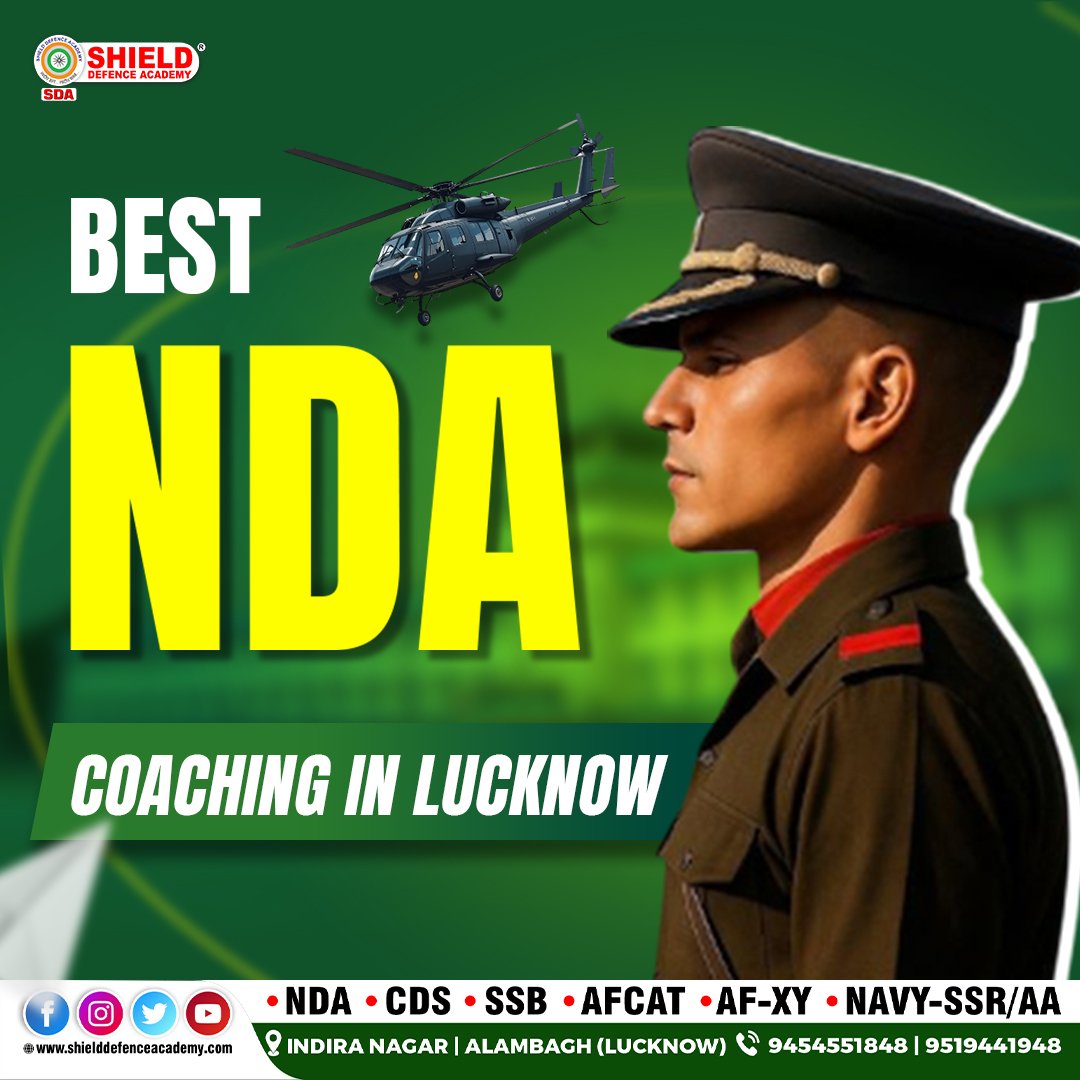 Best NDA coaching in Lucknow | Shield Defence Academy