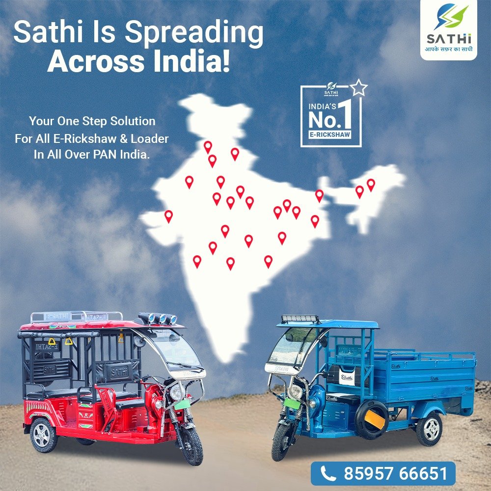 Best E Rickshaw Manufacturers in India – Sathi Motors