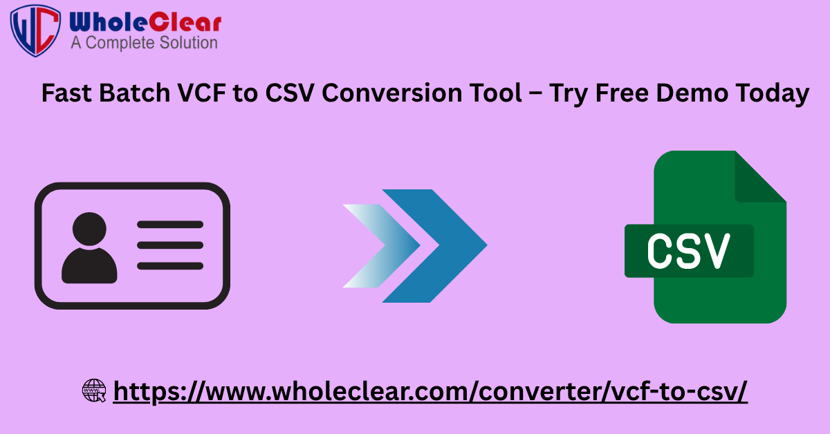 Fast Batch VCF to CSV Conversion Tool Try Free Demo Today