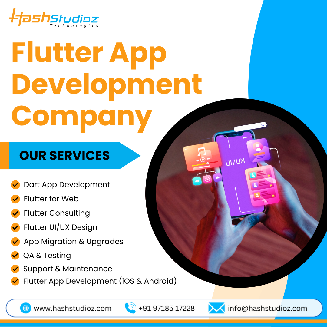 Top Flutter App Development Company for Modern Businesses