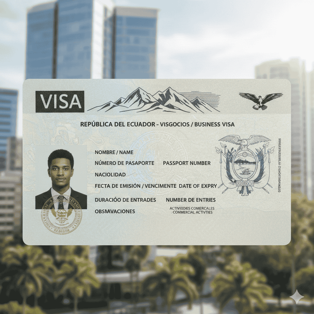 Ecuador Business Visa