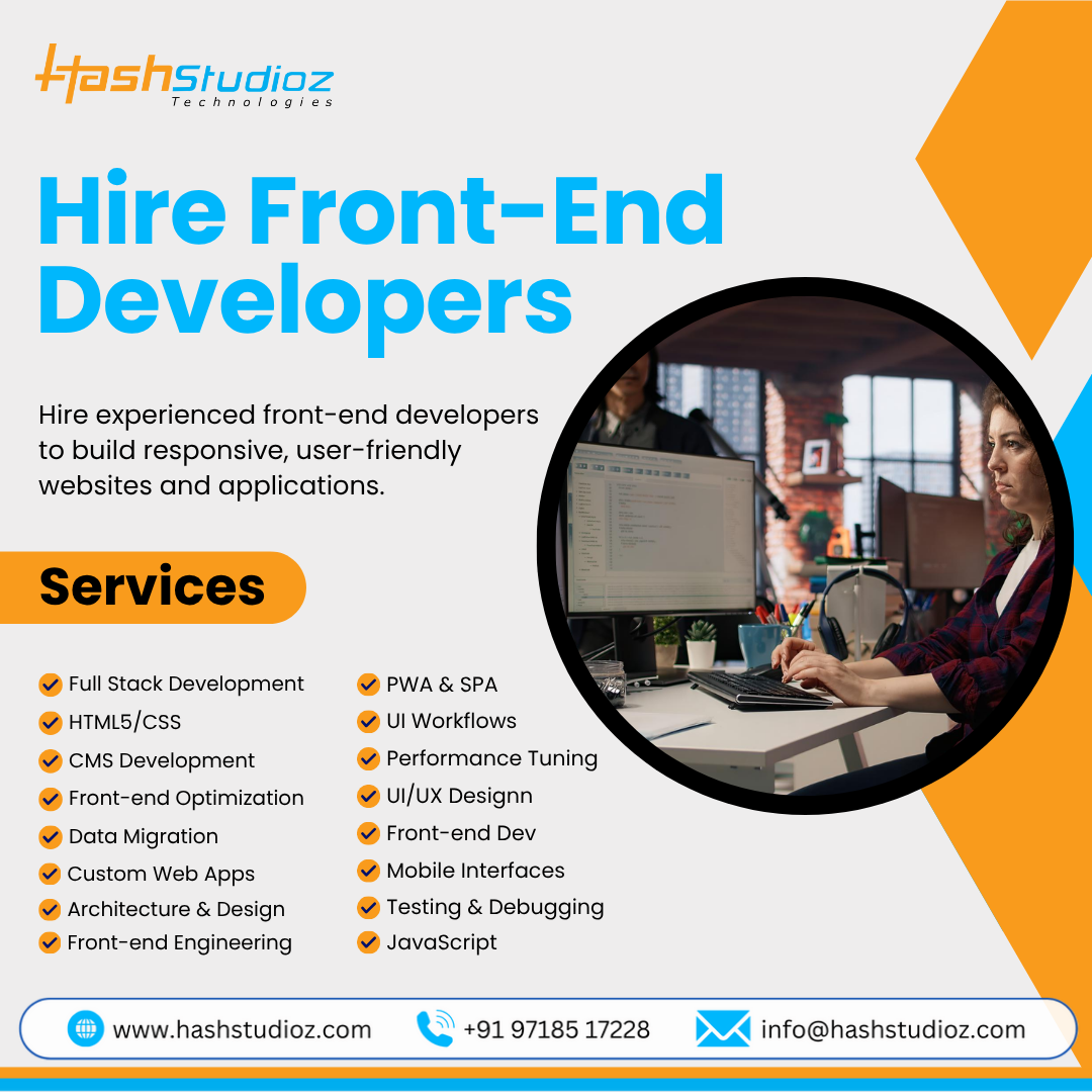 Hire Frontend Developer for High-Quality Web Experiences