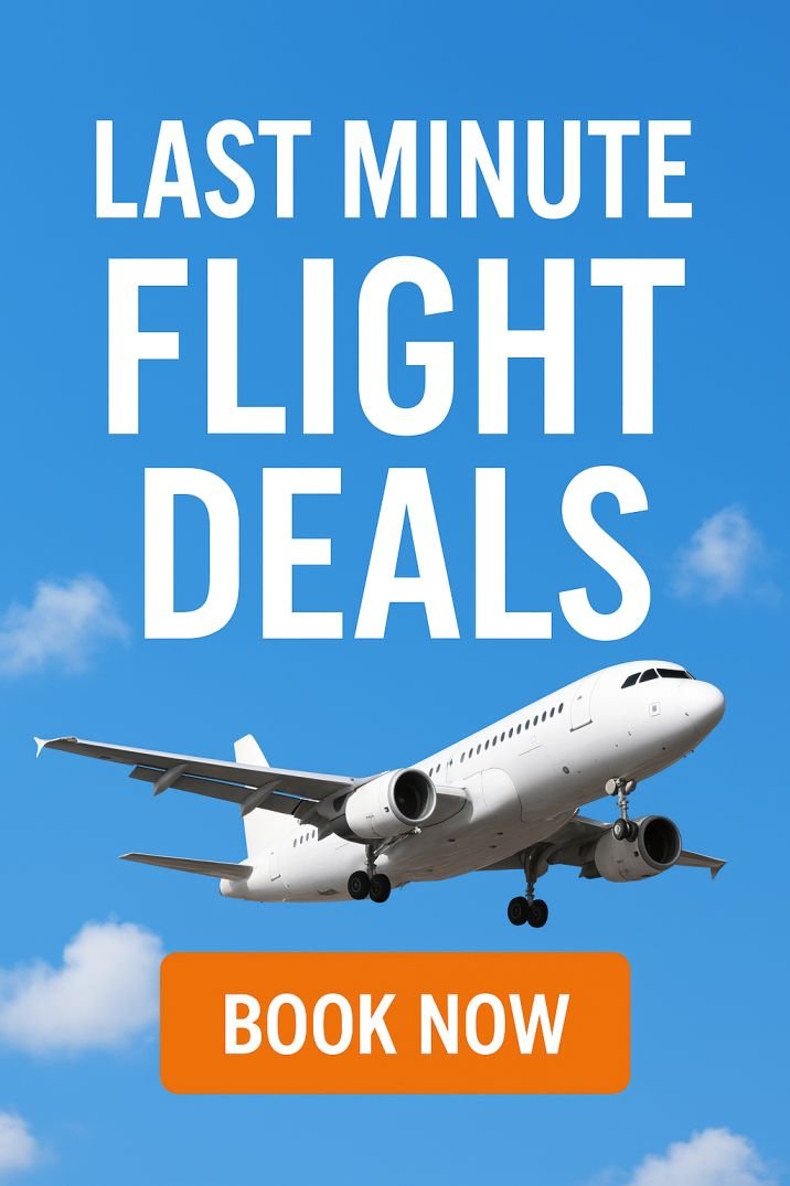 Last Minute Flight Deals for Spontaneous Travelers